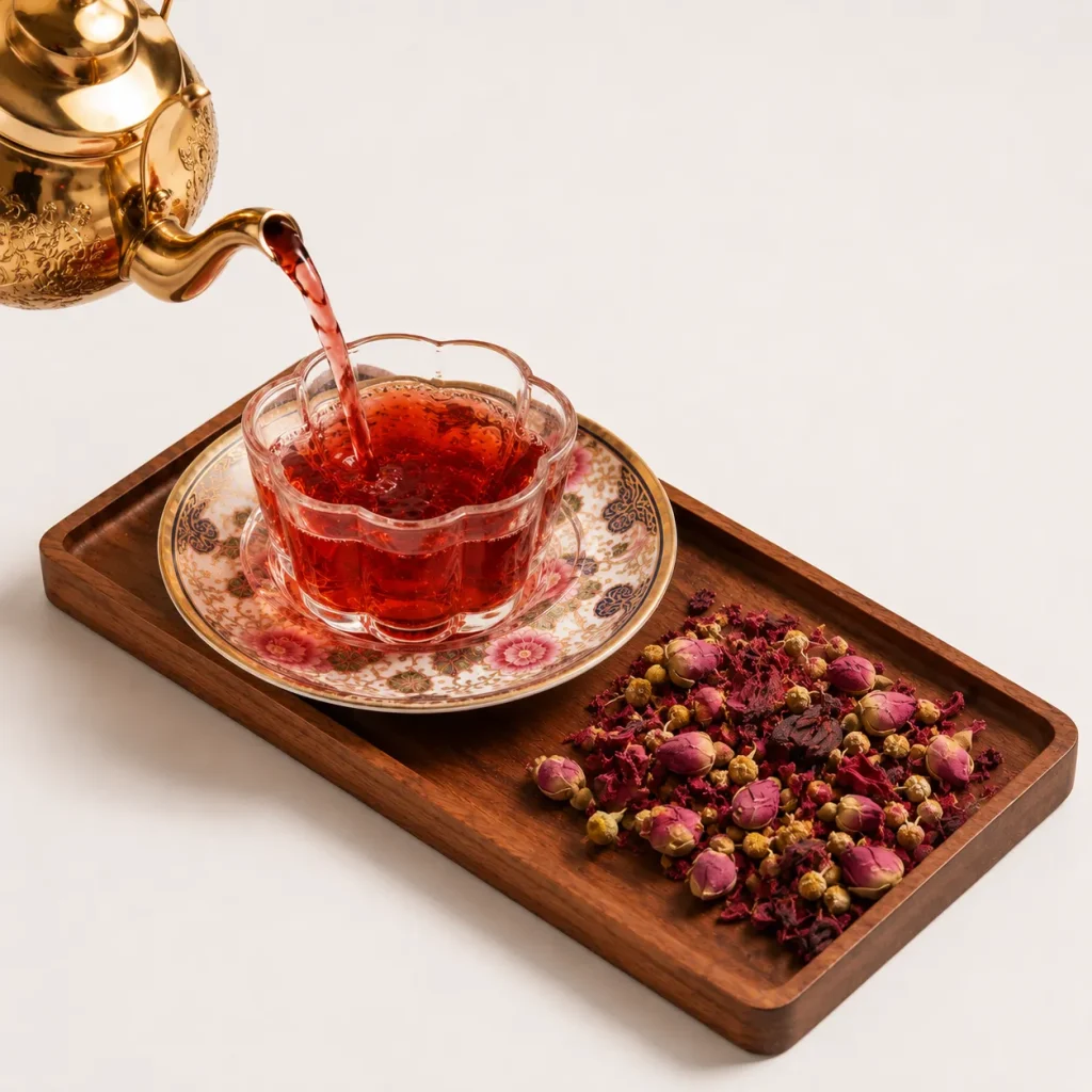Rose Hibiscus Beauty Tea
