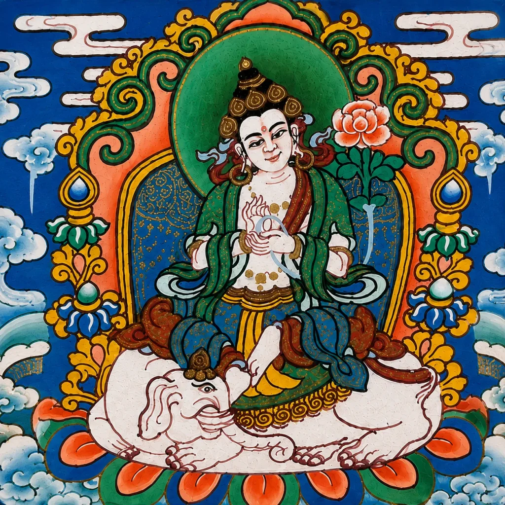 Rantai Loket Bodhisattva Samantabhadra Tibet