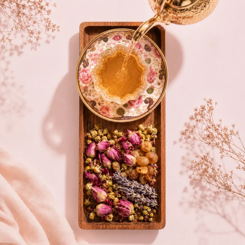 Rose Chamomile Relaxing Tea