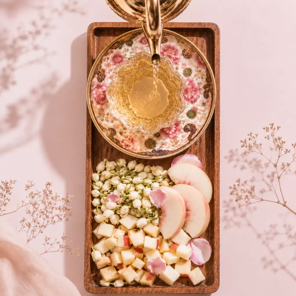 Jasmine White Peach Floral Tea
