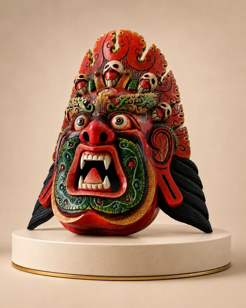 hand painted mask